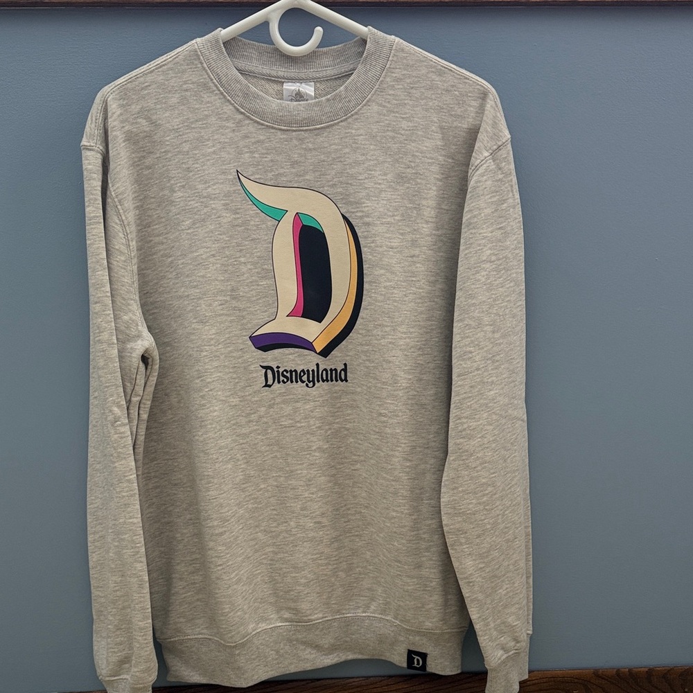 Disneyland Gray Crewneck Sweatshirt